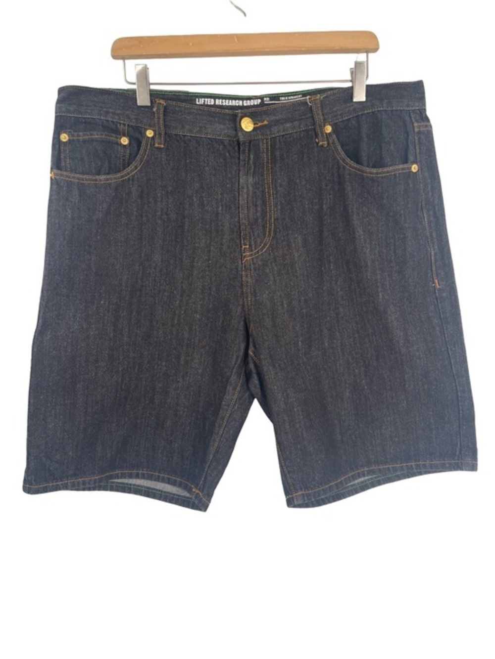 Lrg lifted Research Group Men's Dark Denim Shorts size 38